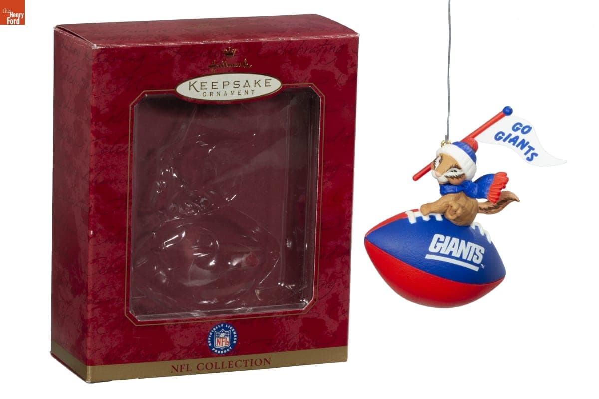 Hallmark "NFL Collection: New York Giants" Christmas Ornament, 1999