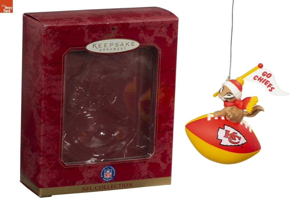 Hallmark "NFL Collection: Kansas City Chiefs" Christmas Ornament, 1999