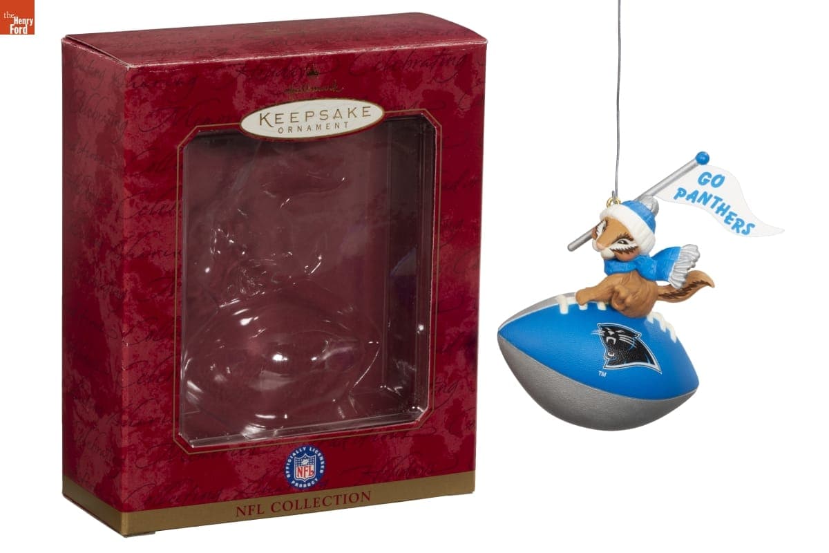 Hallmark "NFL Collection: Carolina Panthers" Christmas Ornament, 1999