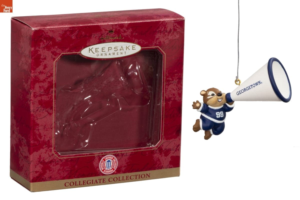 Hallmark "Collegiate Collection: Georgetown Hoyas" Christmas Ornament, 1999