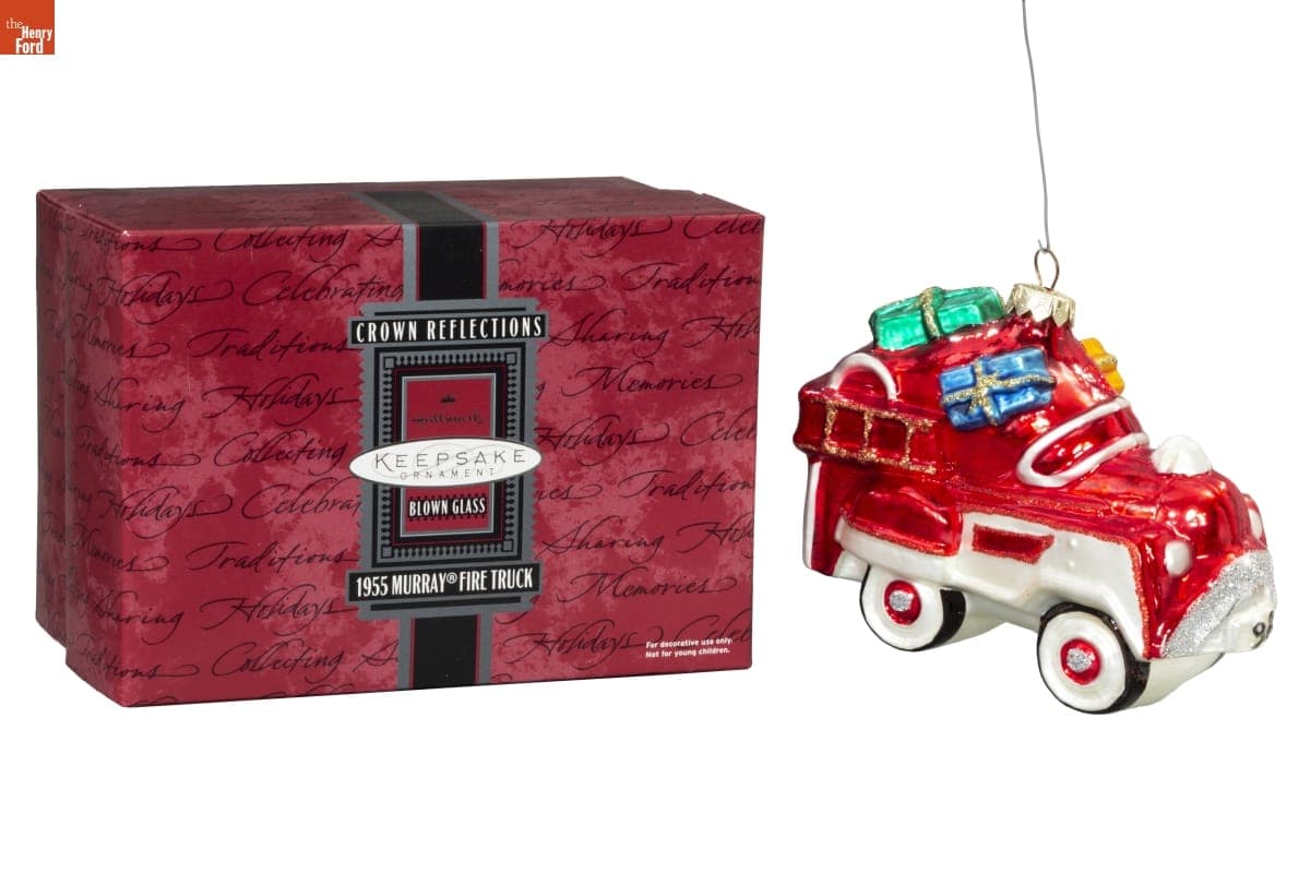 Hallmark "1955 Murray Fire Truck" Christmas Ornament, 1998