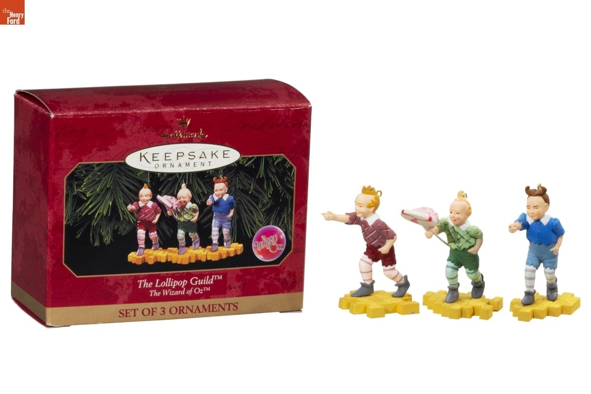 Hallmark "The Wizard of Oz: The Lollipop Guild" Christmas Ornaments, 1999