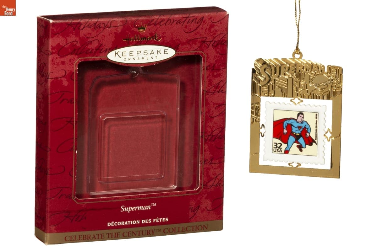 Hallmark "Celebrate The Century Collection: Superman" Christmas Ornament, 1999