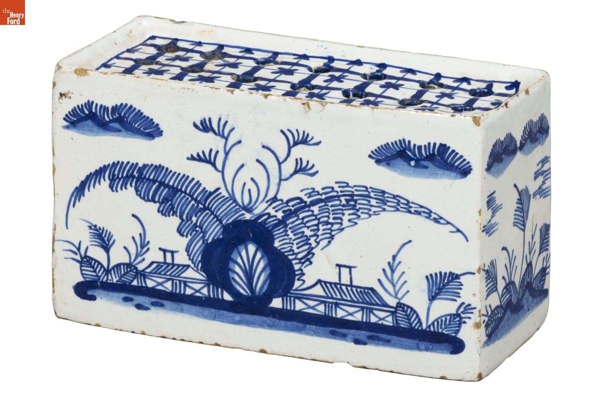 Flower Holder Brick, 1680-1740