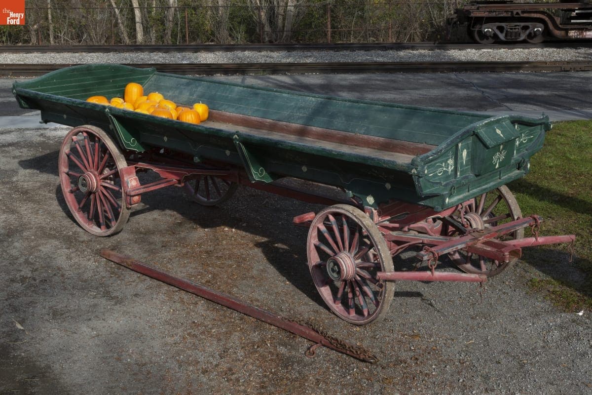 Pennyslvania-Style Hay Wagon, 1911