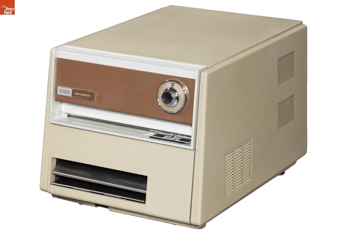 Xerox 813 Copier, circa 1963