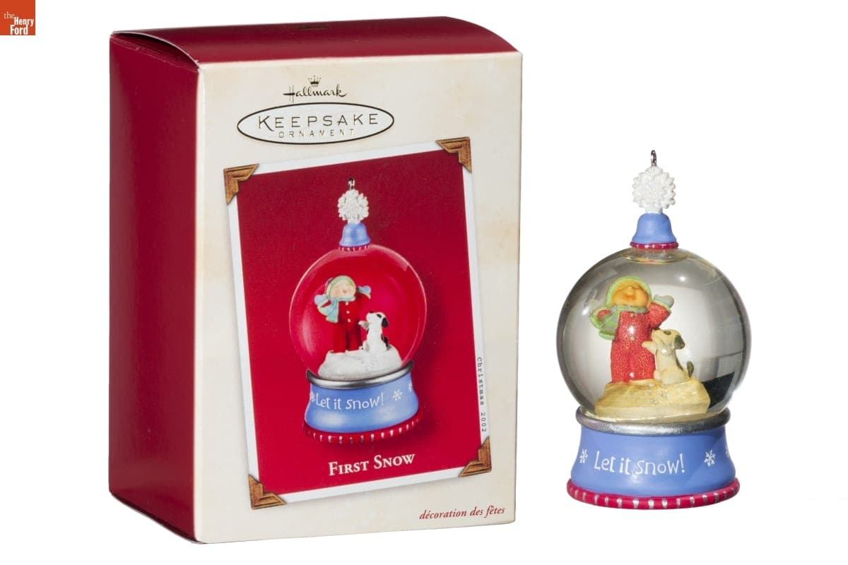 Hallmark "First Snow" Christmas Ornament, 2002