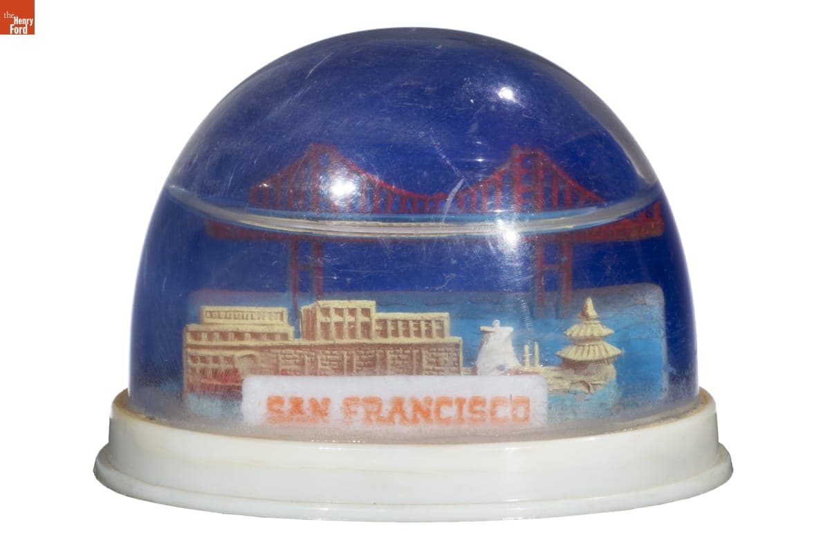 "San Francisco" Snow Globe, circa 1970