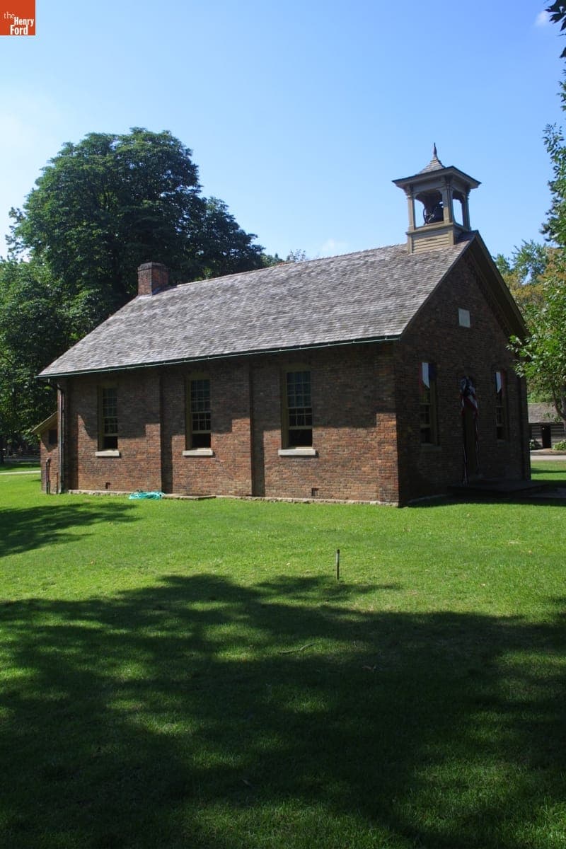 Scotch Settlement School in Greenfield Village, August 2002