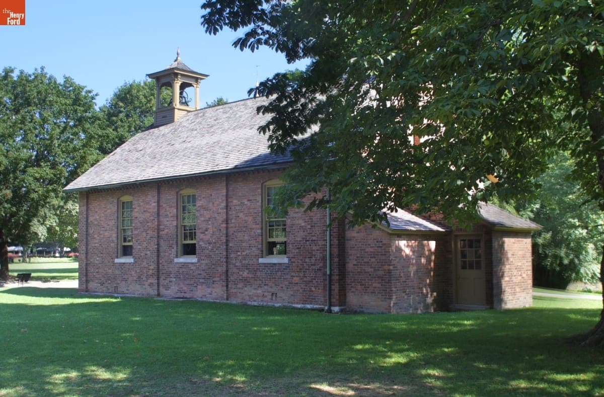 Scotch Settlement School in Greenfield Village, August 2002