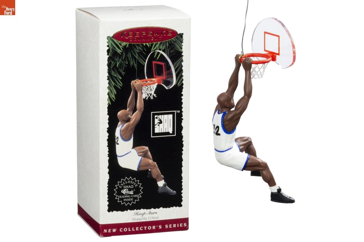 Hallmark "Hoop Stars Series: Shaquille O'Neal" Christmas Ornament, 1995