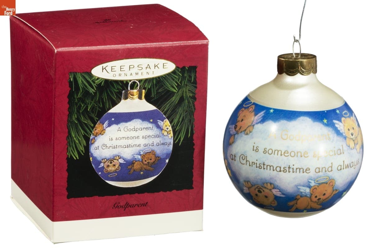Hallmark "Godparent" Christmas Ornament, 1995