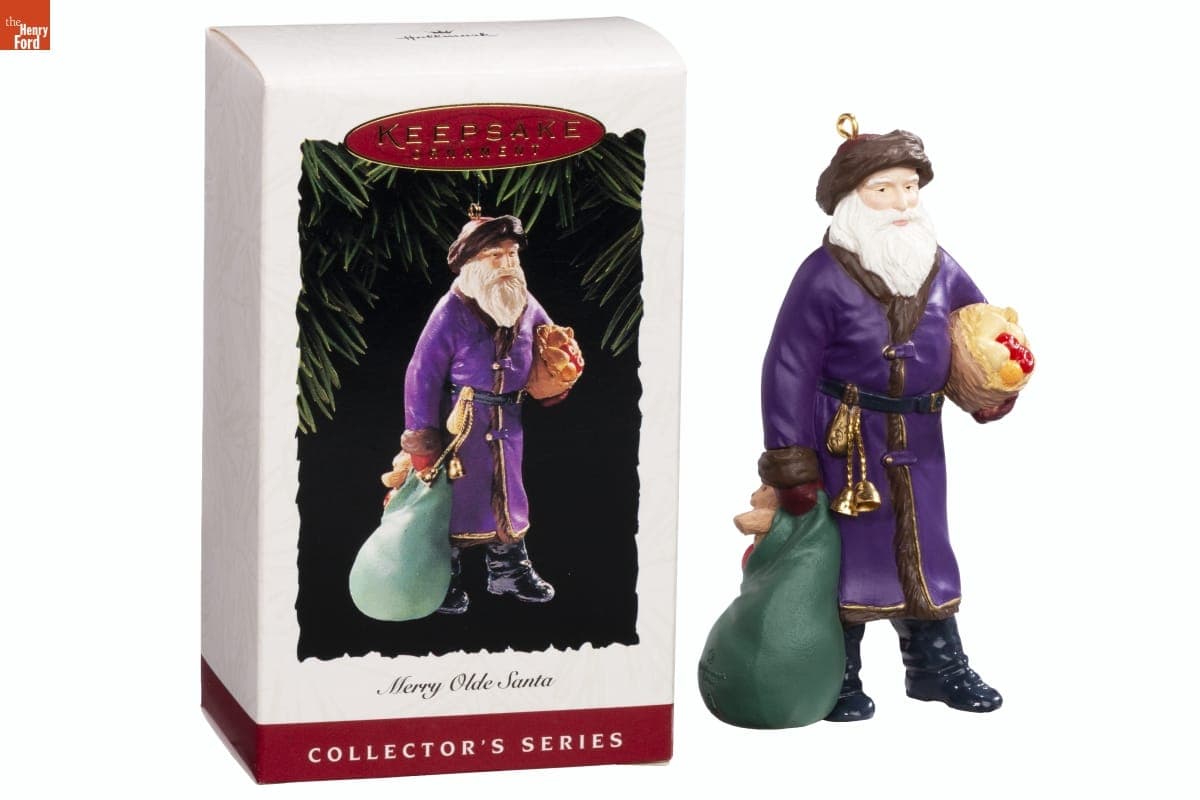 Hallmark "Merry Olde Santa Series" Christmas Ornament, 1995