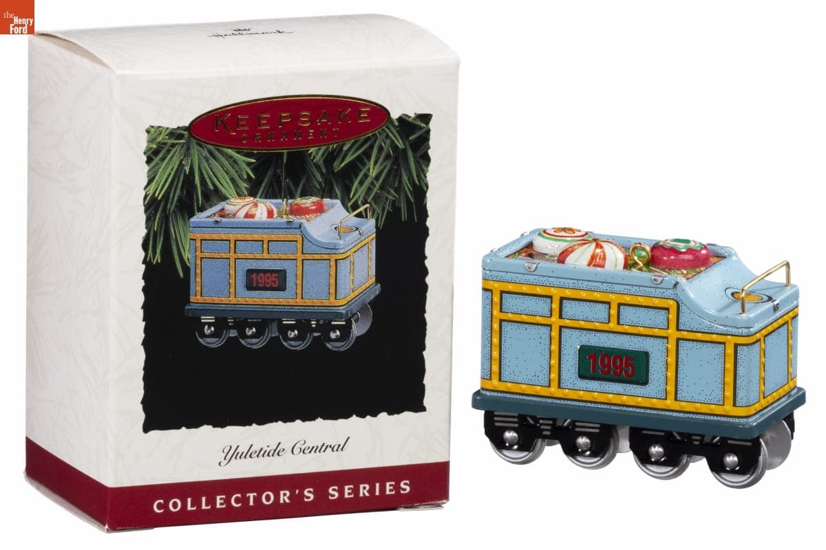Hallmark "Yuletide Central Series" Christmas Ornament, 1995