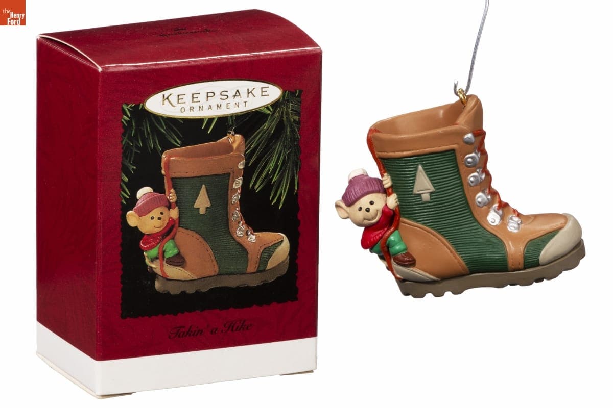 Hallmark "Takin' a Hike" Christmas Ornament, 1995