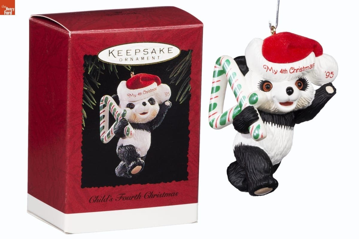 Hallmark "Child's Age Collection: Child's Fourth Christmas" Christmas Ornament, 1995