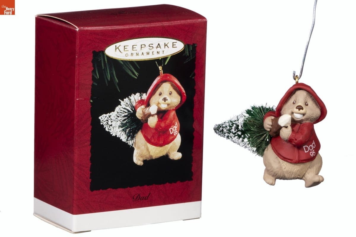 Hallmark "Dad" Christmas Ornament, 1995