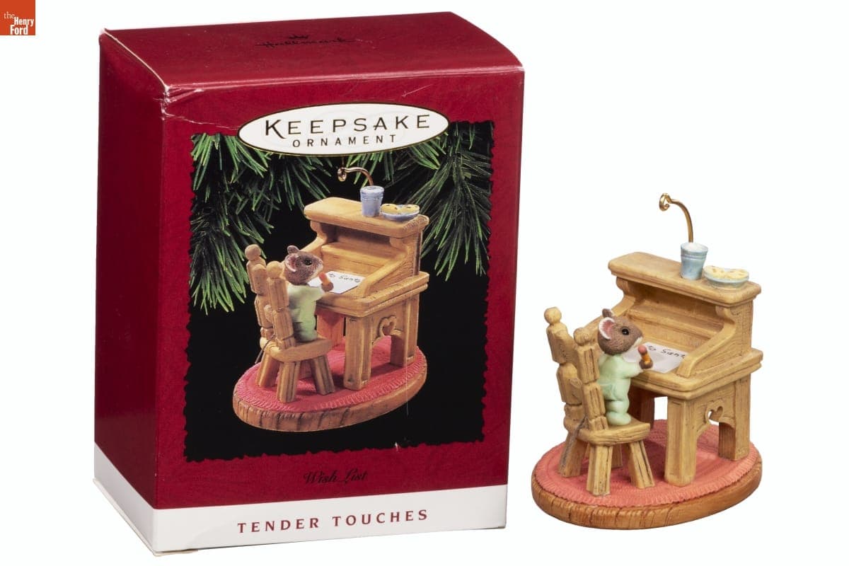 Hallmark "Tender Touches: Wish List" Christmas Ornament, 1995