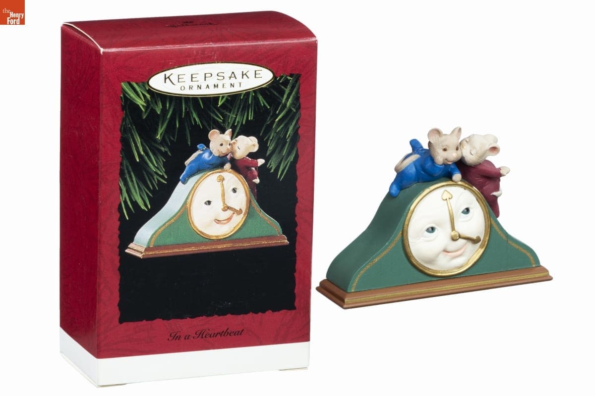 Hallmark "In a Heartbeat" Christmas Ornament, 1995