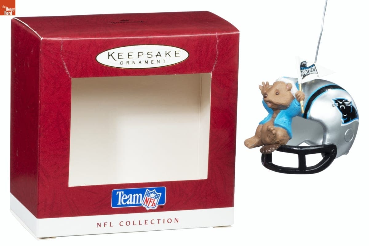 Hallmark "NFL Collection: Carolina Panthers" Christmas Ornament, 1995