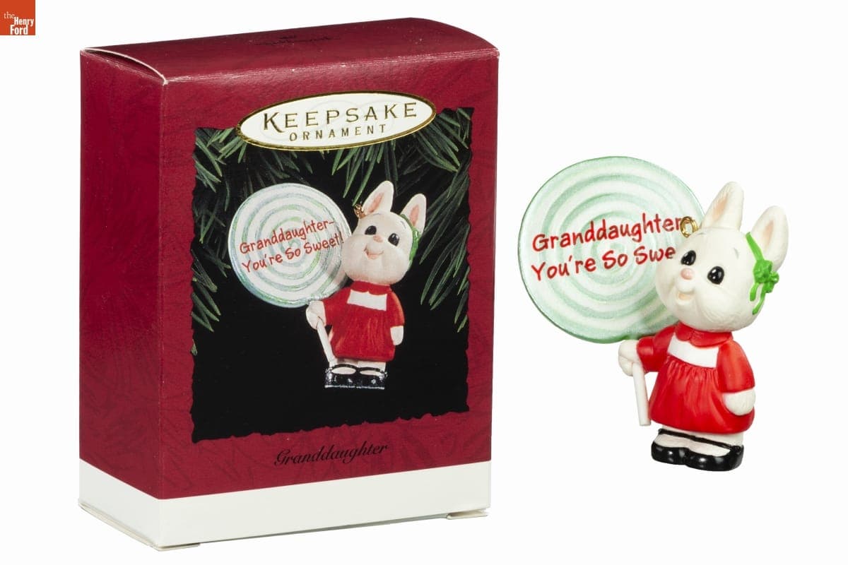 Hallmark "Granddaughter" Christmas Ornament, 1995