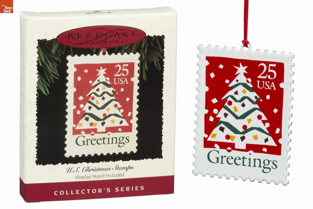 Hallmark "U.S. Christmas Stamps Series" Christmas Ornament, 1995