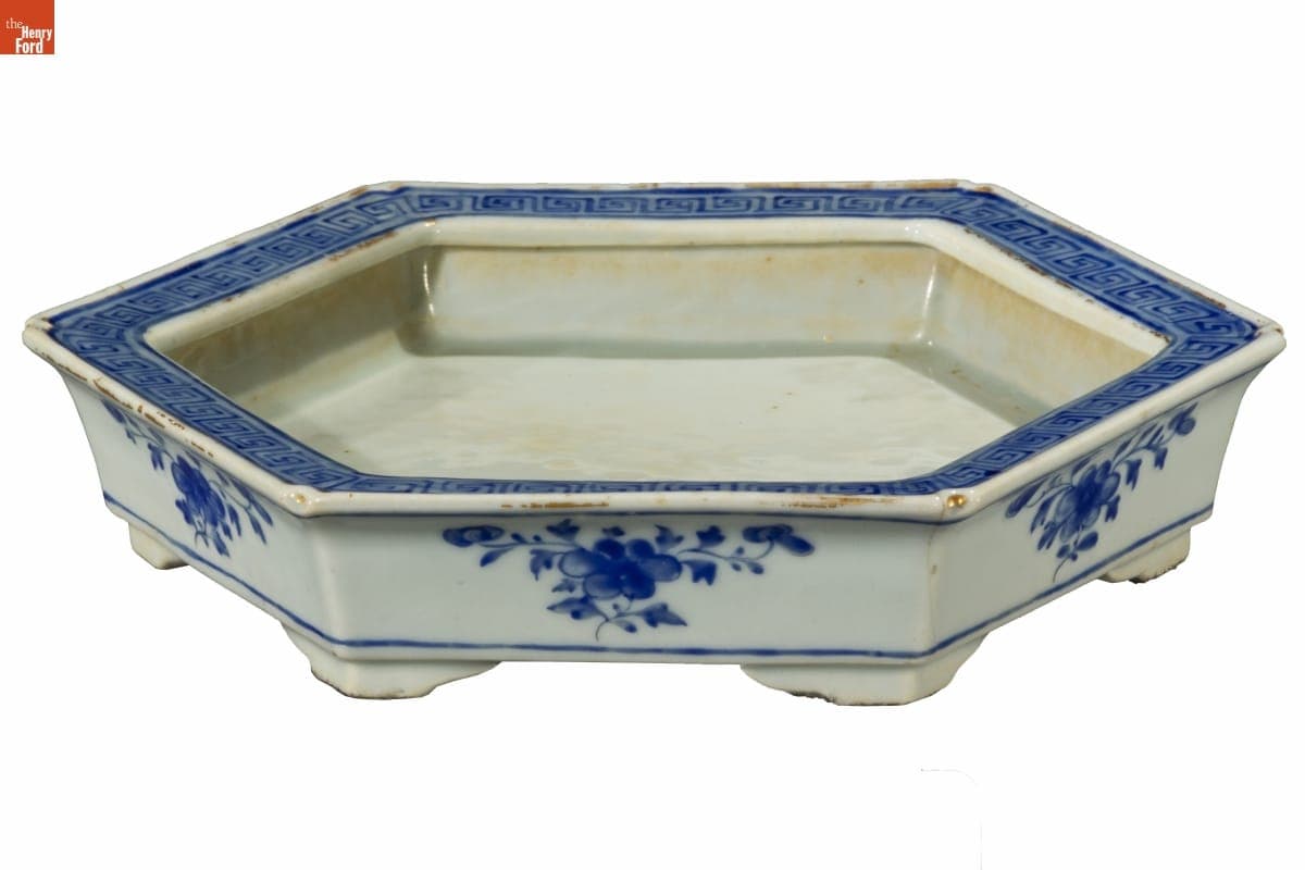 Saucer for Flower Pot, 1795-1815