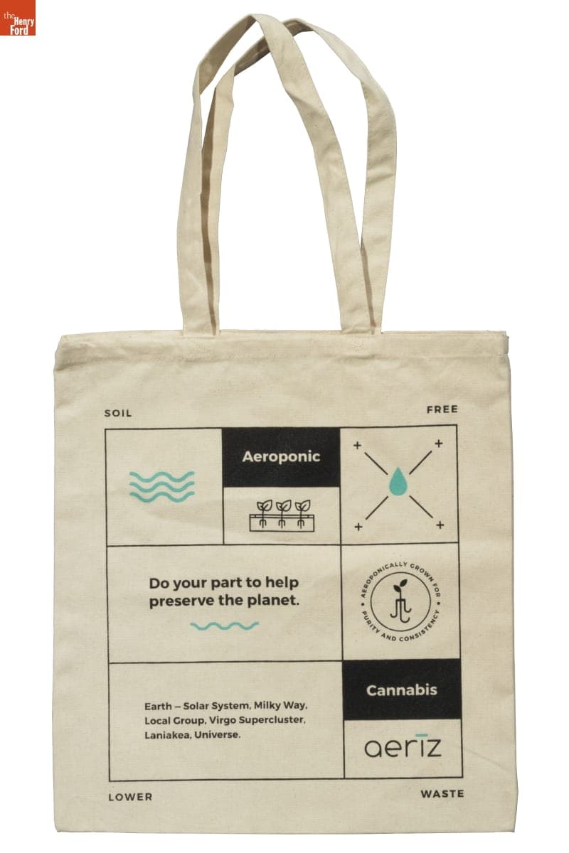 aerīz Aeroponic Cannabis Tote Bag, 2021
