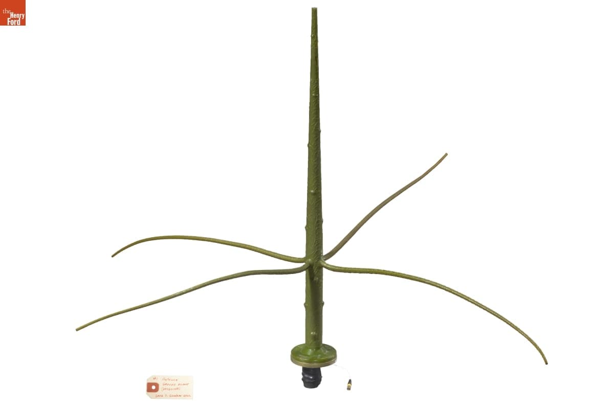 Antenna for an Acoustic Seismic Intrusion Detector, 1967-1972