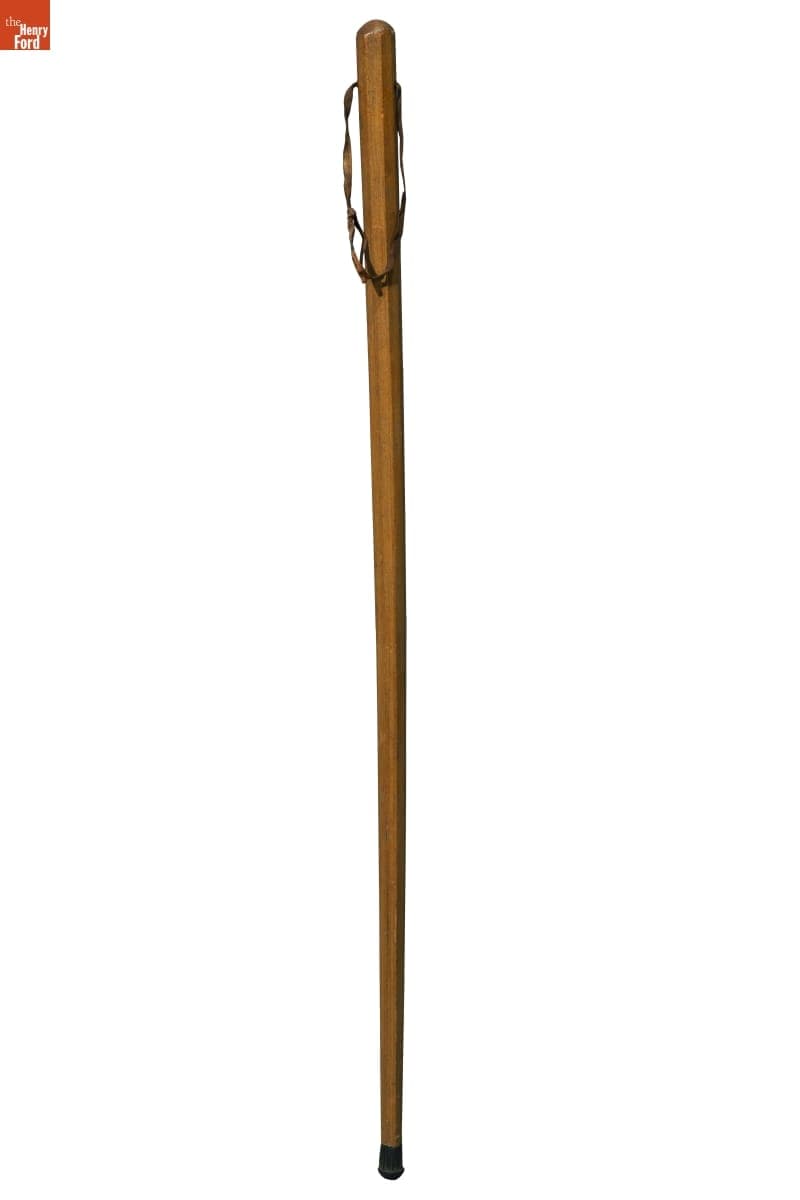Walking Stick, "Part of the Covered Bridge at Williamsburg, Ohio," circa 1935