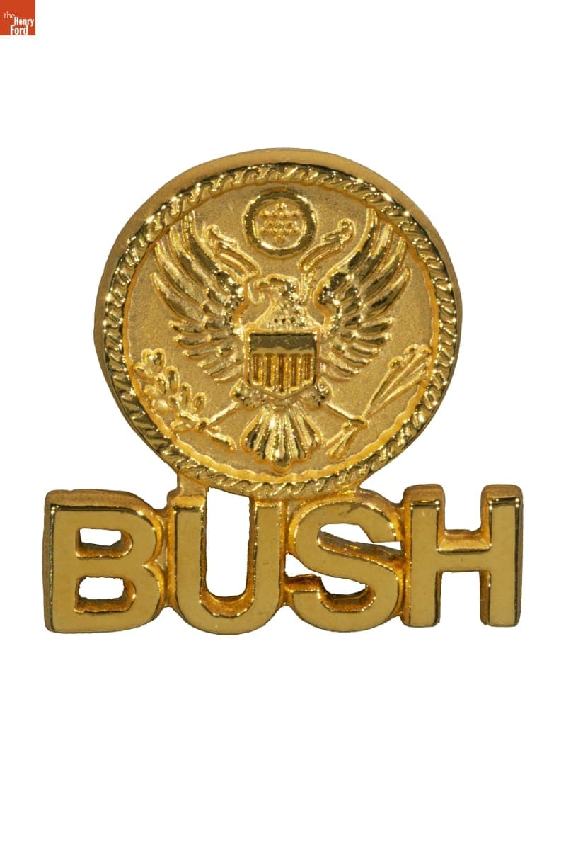 Presidential Campaign Pin, "Bush," 2004