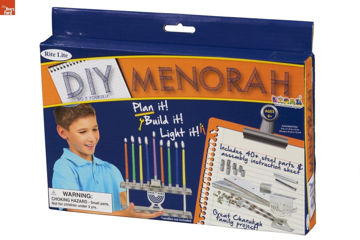 "DIY Menorah" Kit, 2010-2020