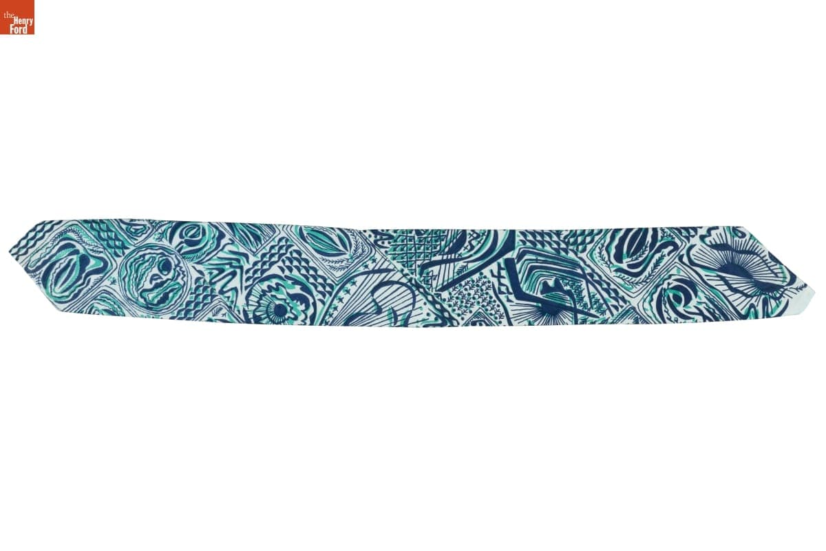 Headband, Made of Harwood Steiger "Summer Rain" Fabric