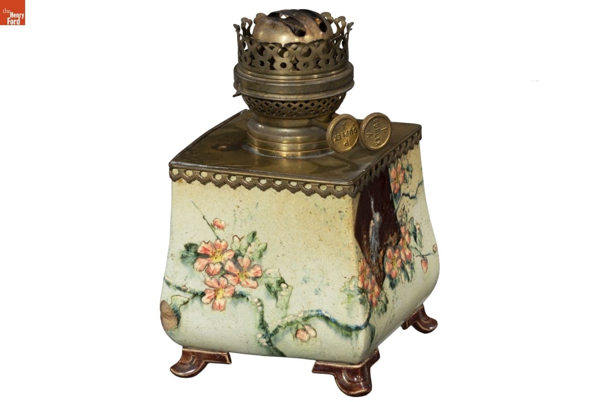 Kerosene Table Lamp, 1875-1885