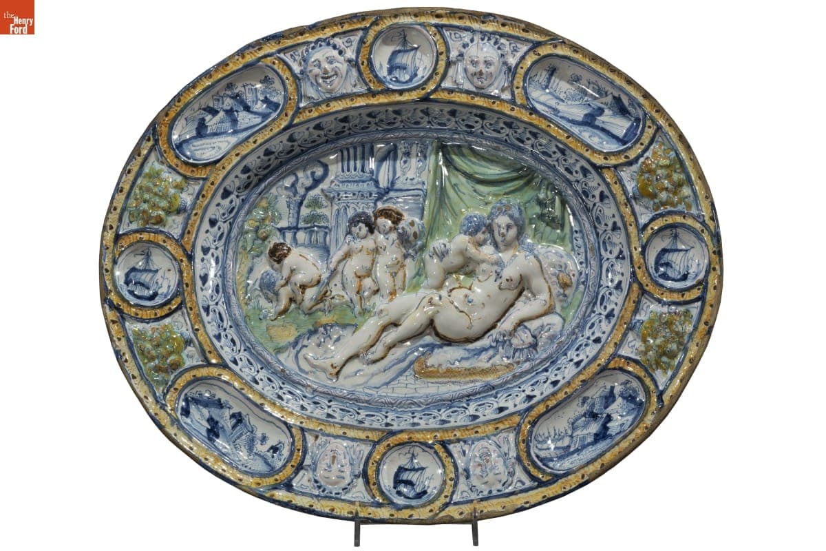 Platter, 1660-1680