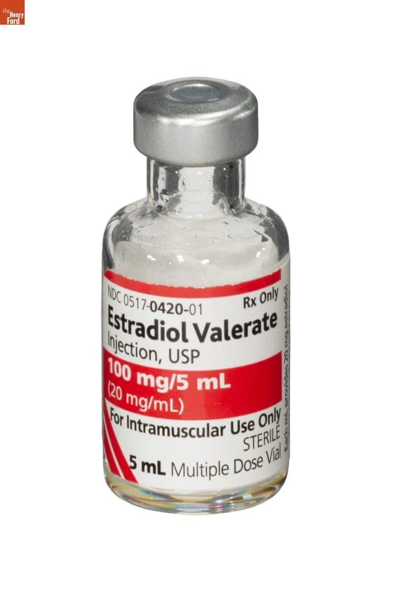 Estradiol Valerate 100mg/5mL Vial, 2020
