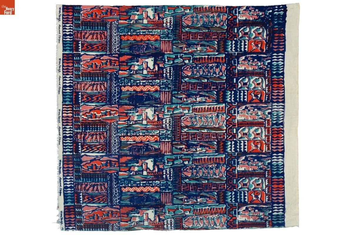 Harwood Steiger Fabric, "Montage"