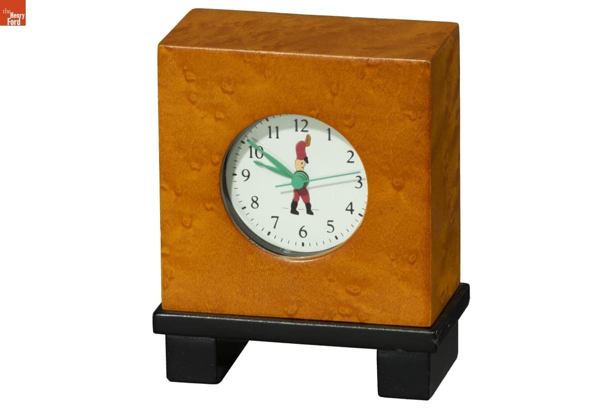 Square Desk Clock Production Sample, 1994