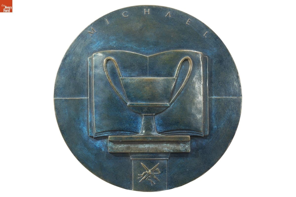 Sample Relief for New Jersey Literary Hall of Fame "Michael" Award