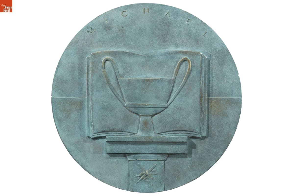 Sample Relief of New Jersey Literary Hall of Fame "Michael" Award