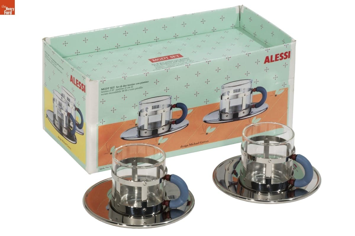 Demitasse and Saucer Set, 1988