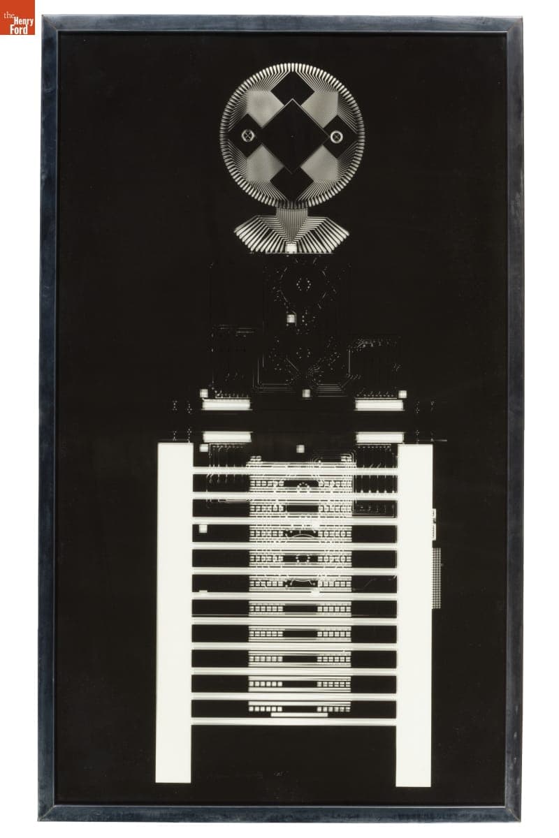 "Grandma" by Lillian F. Schwartz with Robert J. Tatem, 1975