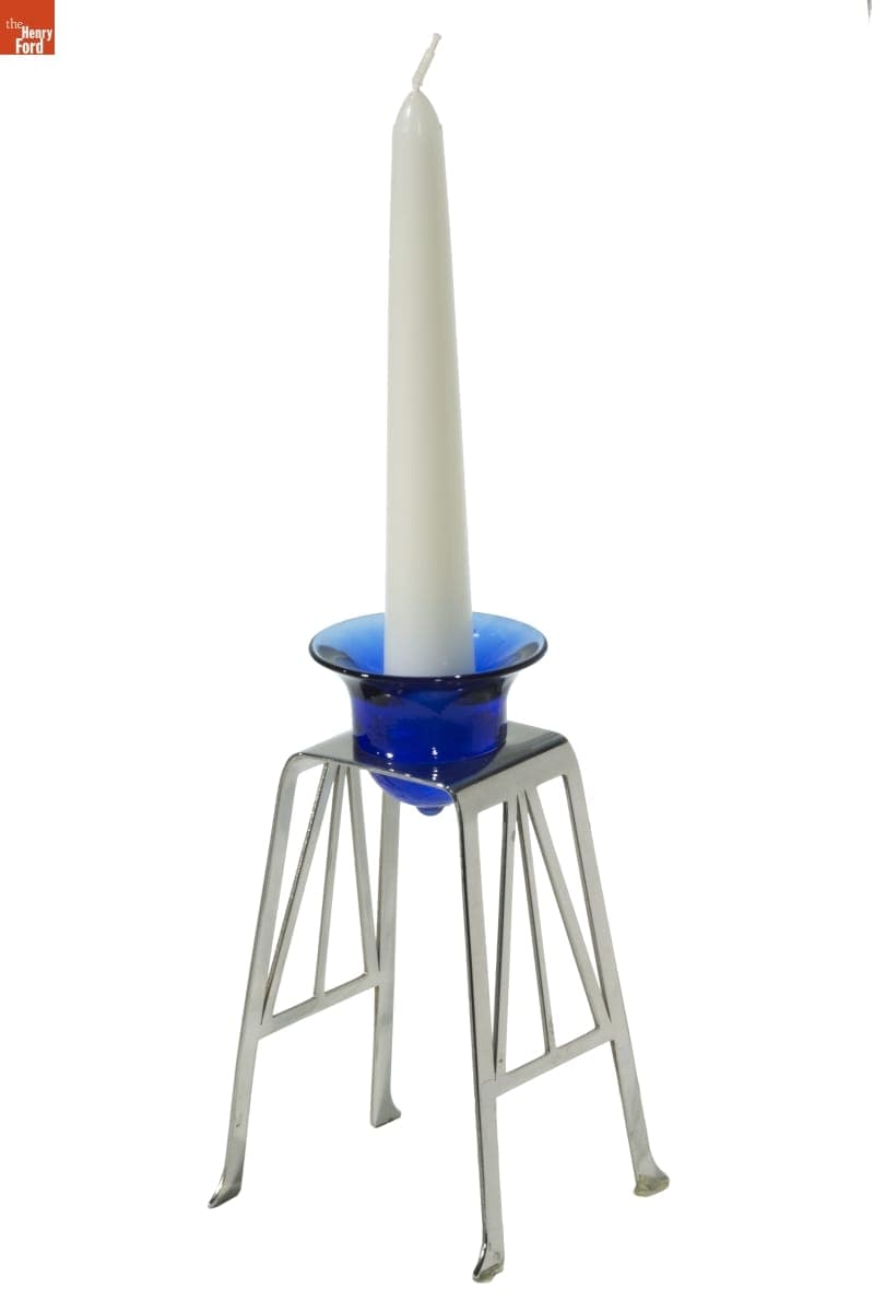 Candleholder with Candle, 1991