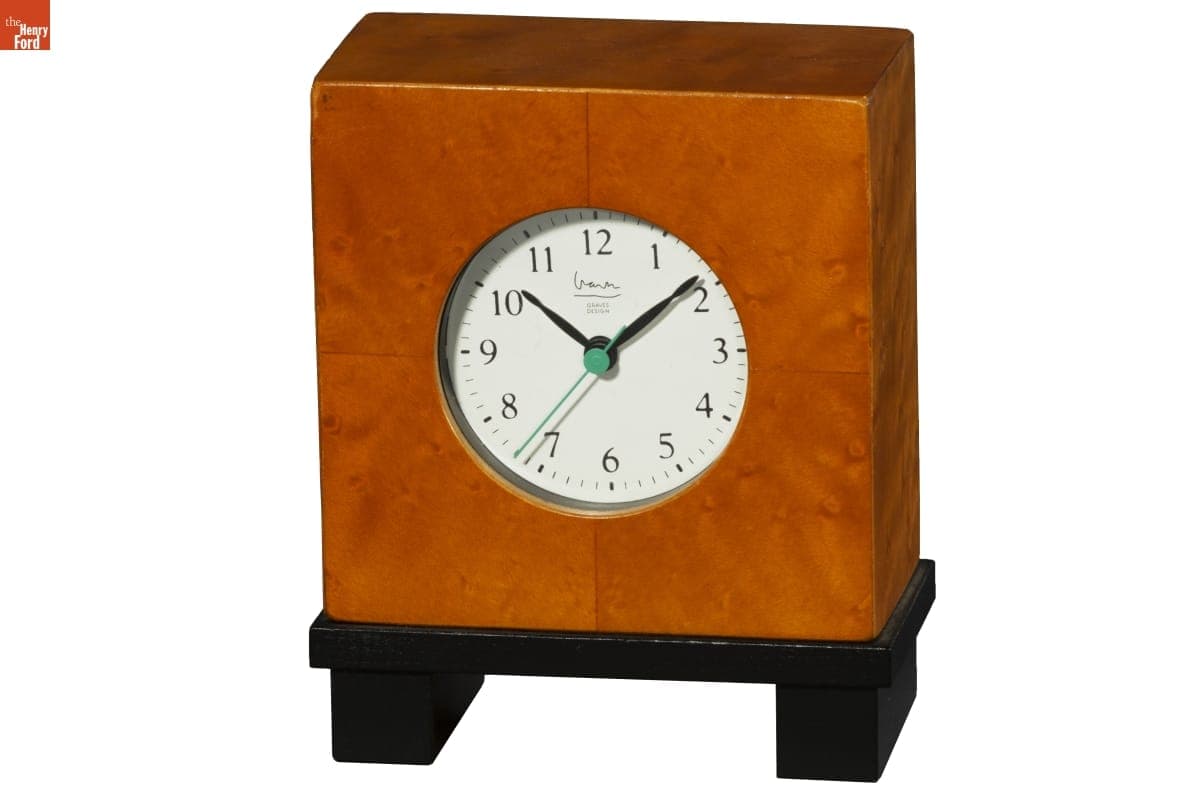 Square Desk Clock, 1991