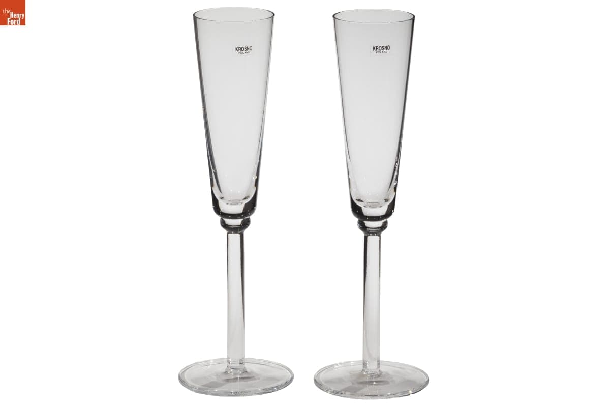 Champagne Flutes by Krosno, 2013