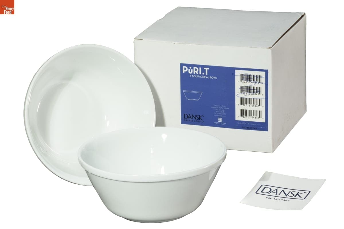 "PuRI.T" Soup or Cereal Bowls, 2005