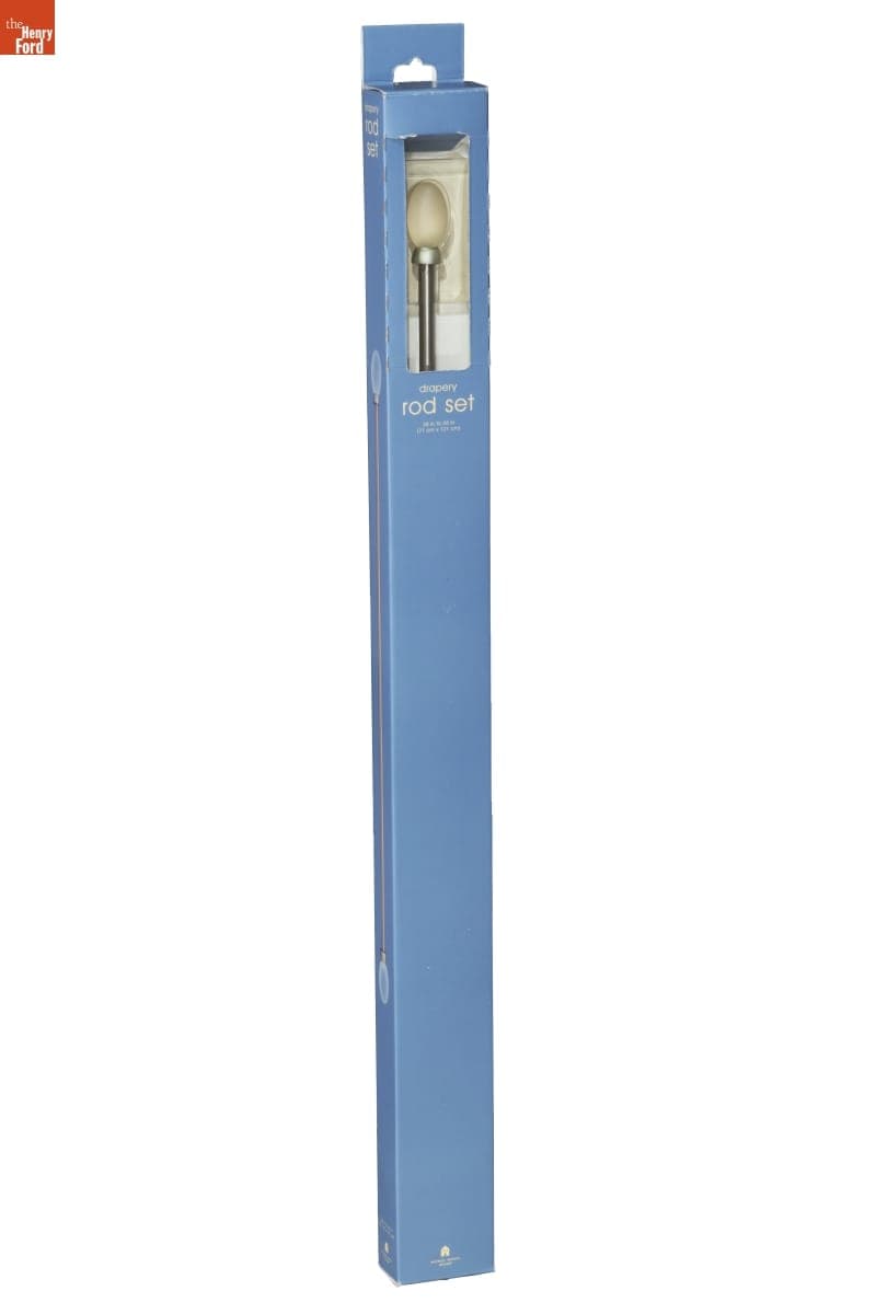 "Frosted Egg" Drapery Rod Set, 2002