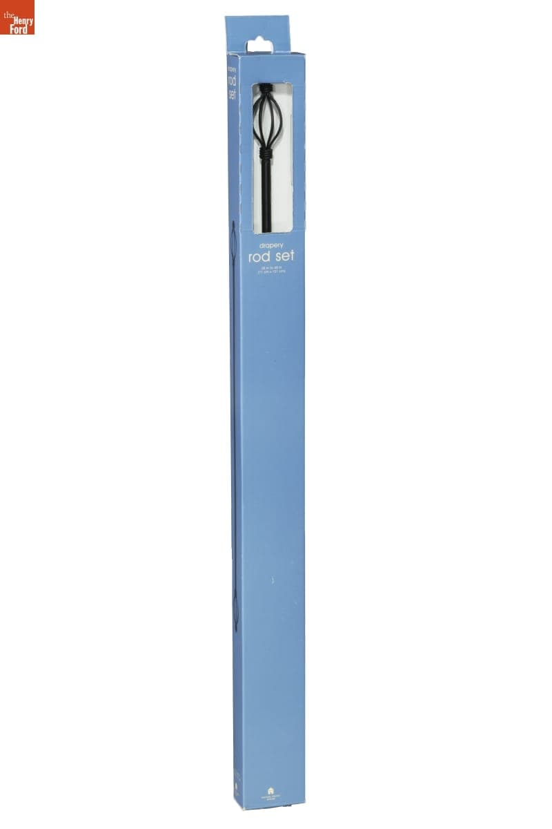 "Wire Cage" Drapery Rod Set, 2002