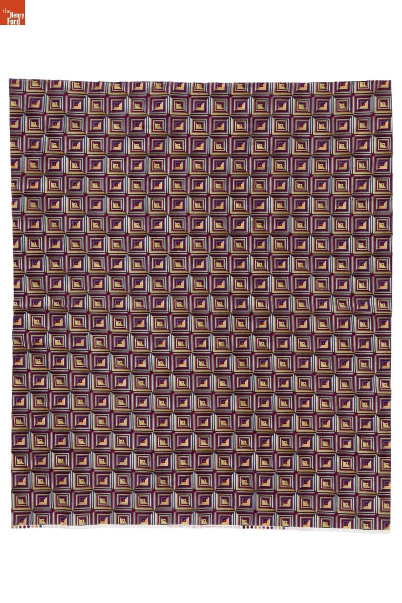 "On the Edge" Printed Patchwork, circa 2000