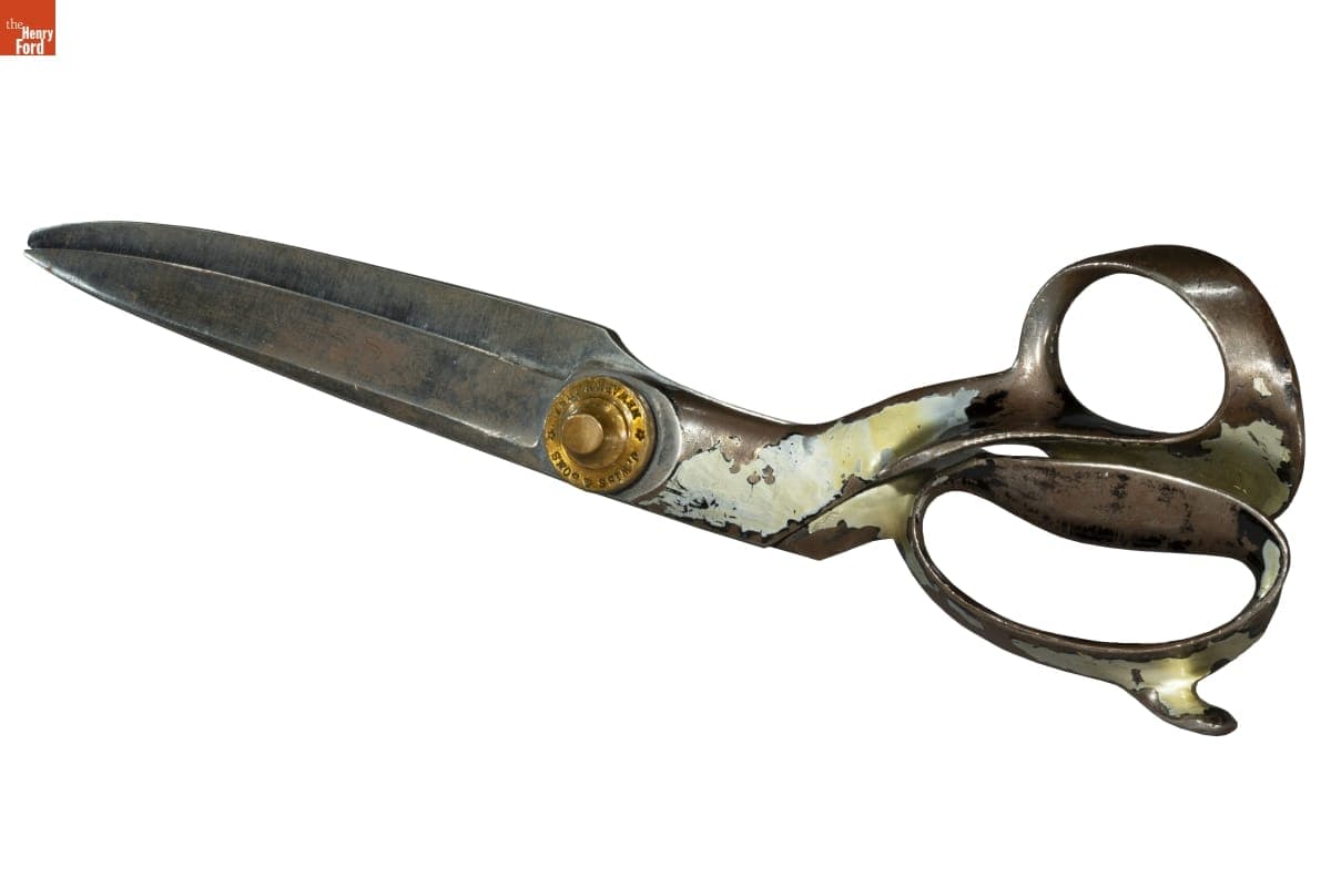 Dressmaking Scissors, Used by Angela Diblasi, 1940-1960